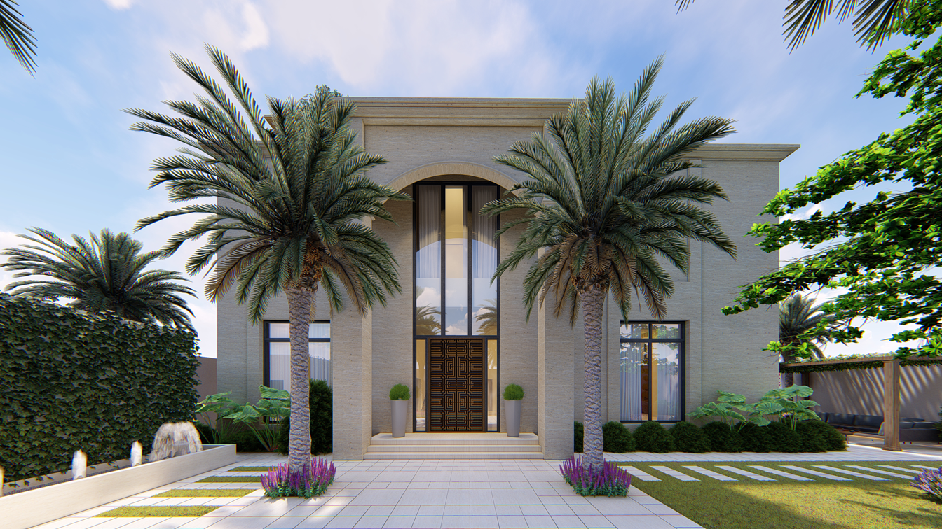 Penthouse - Interior Architecture, Landscaping & Execution - Doha, Qatar